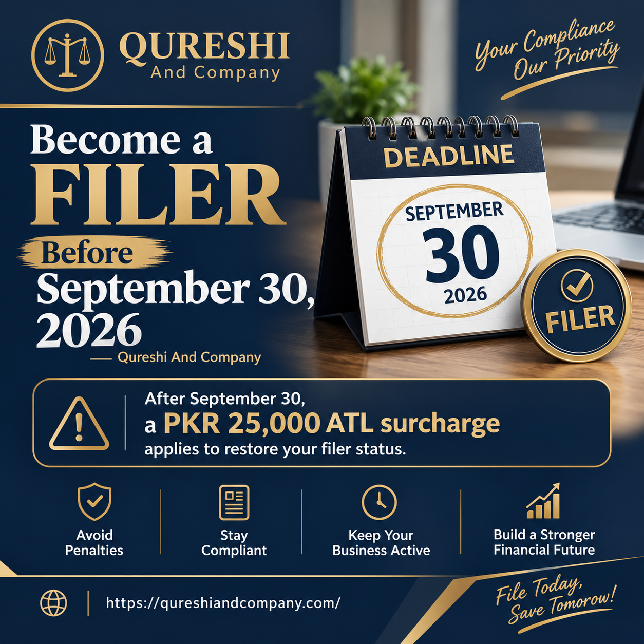 Become a Filer Before September 30 2026